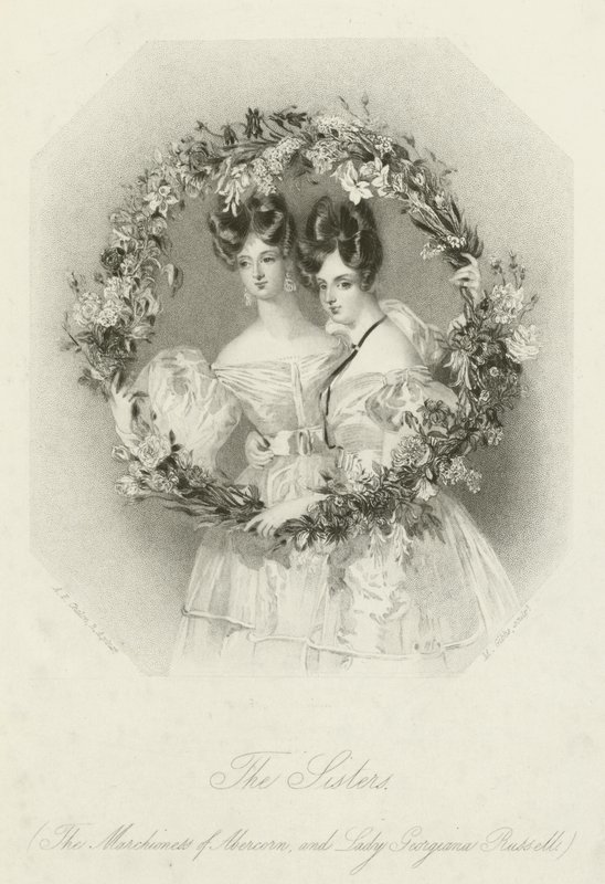 Las Hermanas, la Marquesa de Abercorn y la Lady Georgiana Russell de English School