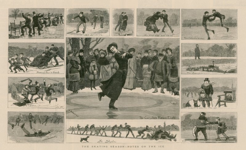 La temporada de patinaje - Notas sobre el hielo de English School