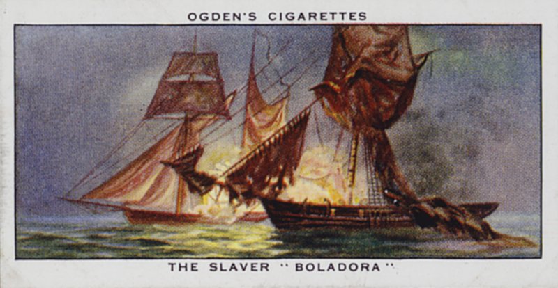 La esclavizadora "Boladora" (litografía en color) de English School