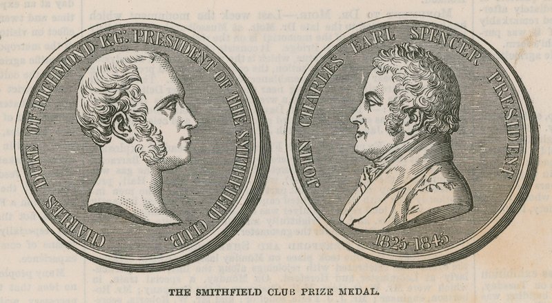 Medalla del Premio del Club Smithfield de English School