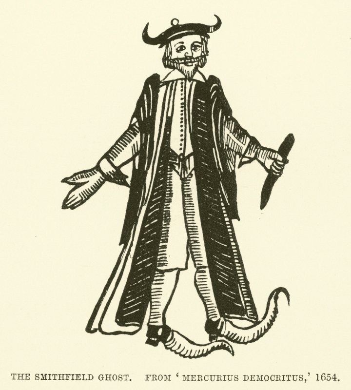 El fantasma de Smithfield, de Mercurius Democritus de English School