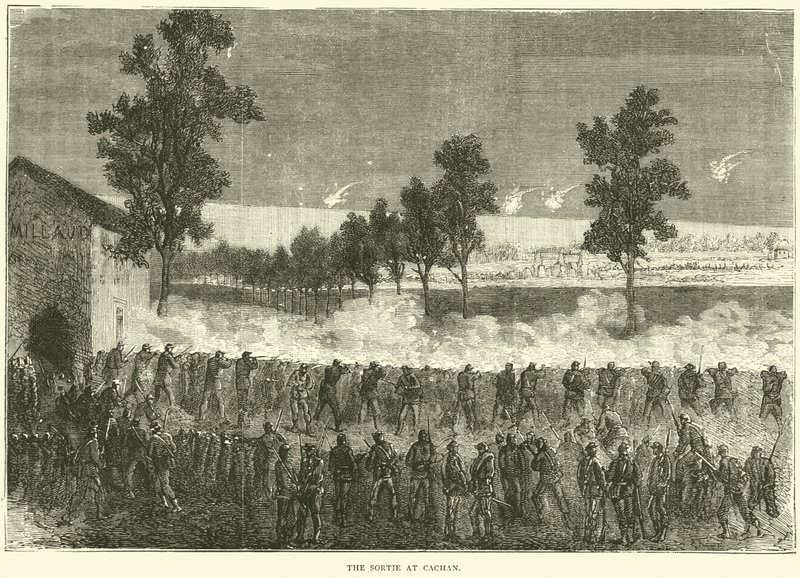 La salida en Cachan, octubre 1870 de English School