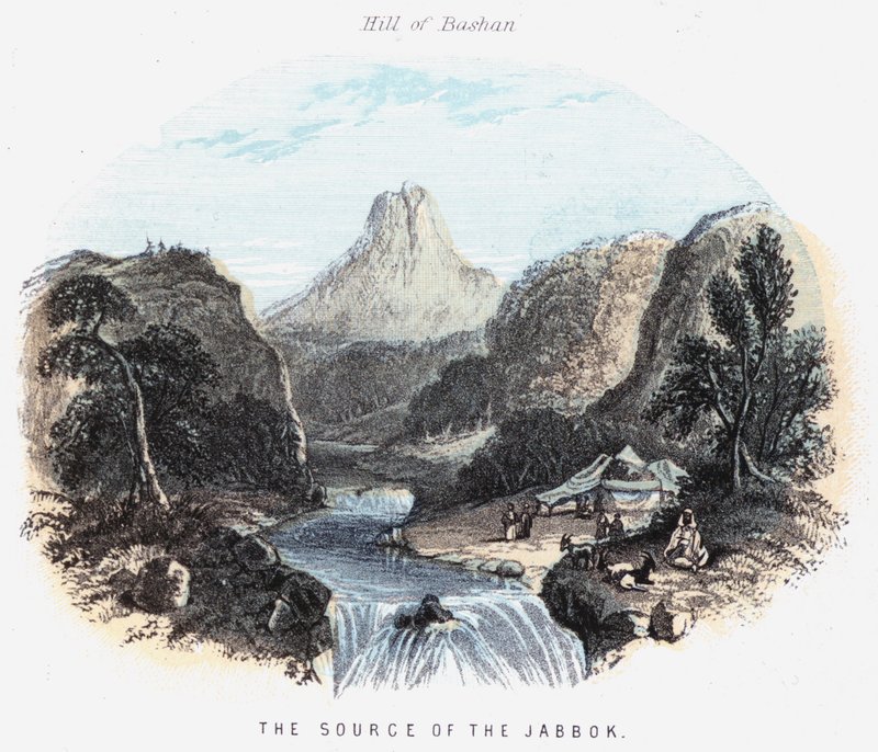 La fuente del Jabbok de English School