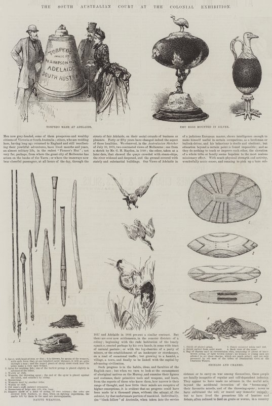 El Tribunal de Australia del Sur en la Exposición Colonial de English School
