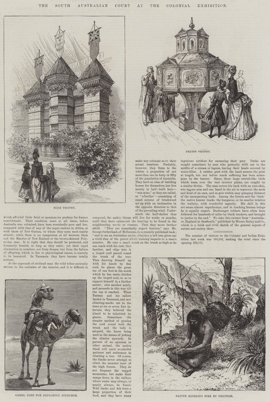El Tribunal de Australia del Sur en la Exposición Colonial de English School