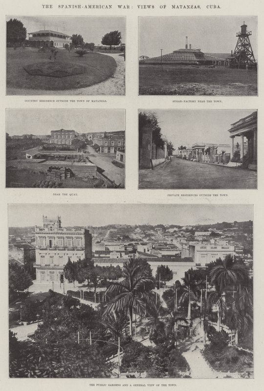 La Guerra Hispanoamericana, Vistas de Matanzas, Cuba de English School