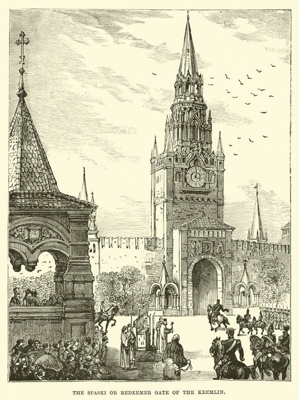 La Puerta Spaski o del Redentor del Kremlin de English School