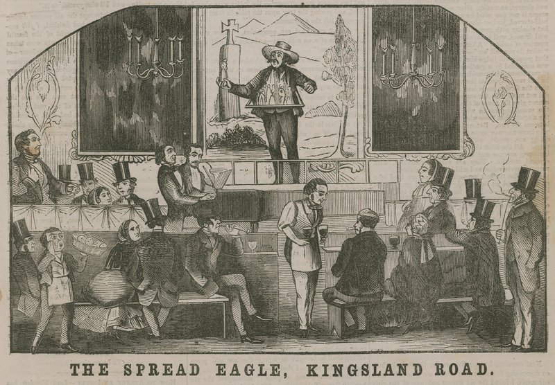 The Spread Eagle, Kingsland Road, Londres de English School