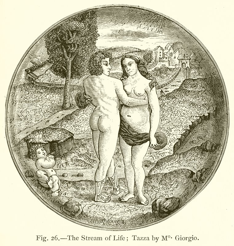 El arroyo de la vida; Tazza por Mo. Giorgio de English School