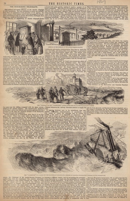 El Telégrafo Submarino de English School