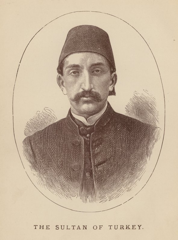 El Sultán de Turquía (grabado) de English School