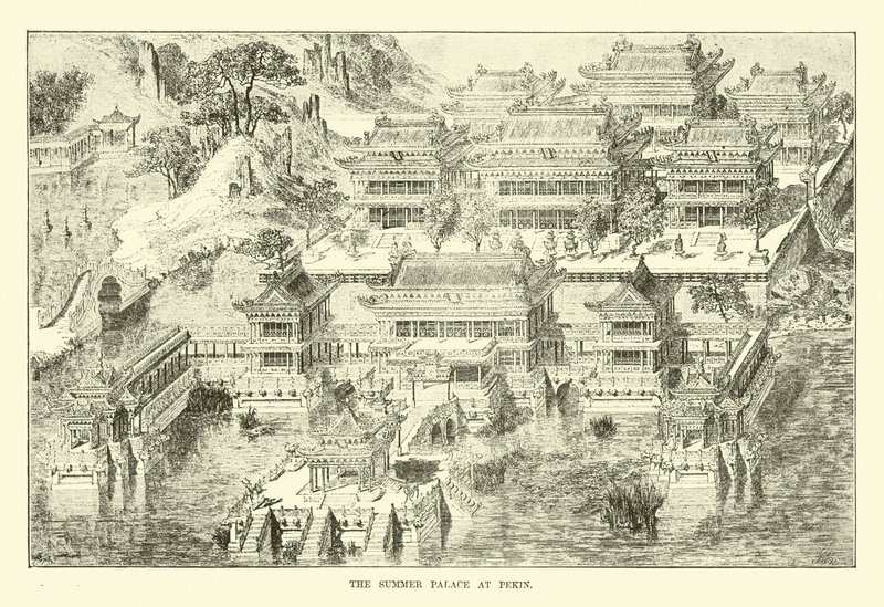 El Palacio de Verano en Pekín de English School