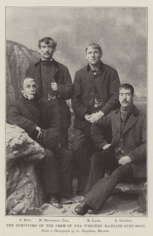 Los Supervivientes de la Tripulación del Naufragio del Bote de Rescate de Margate de English School