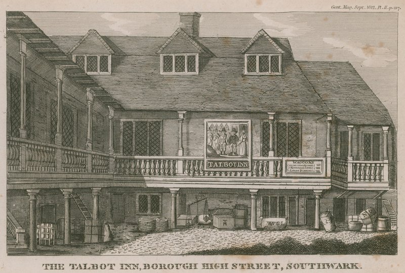 The Tabard Inn, Southwark de English School