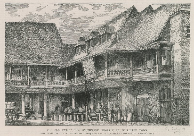 The Tabard Inn, Southwark de English School