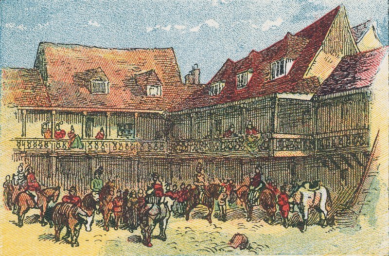 La Taberna Tabbard, Southwark de English School
