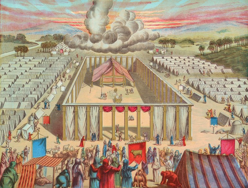 El Tabernáculo en el desierto de English School