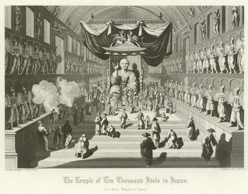 El Templo de los Diez Mil Ídolos, Japón de English School