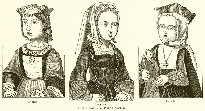 Los Tres Hijos de Felipe de Castilla de English School