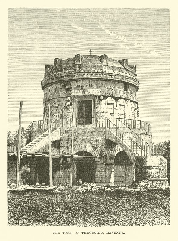 La Tumba de Teodorico, Rávena de English School