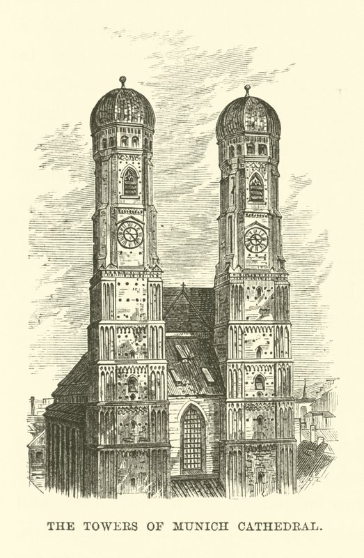 Las Torres de la Catedral de Múnich de English School