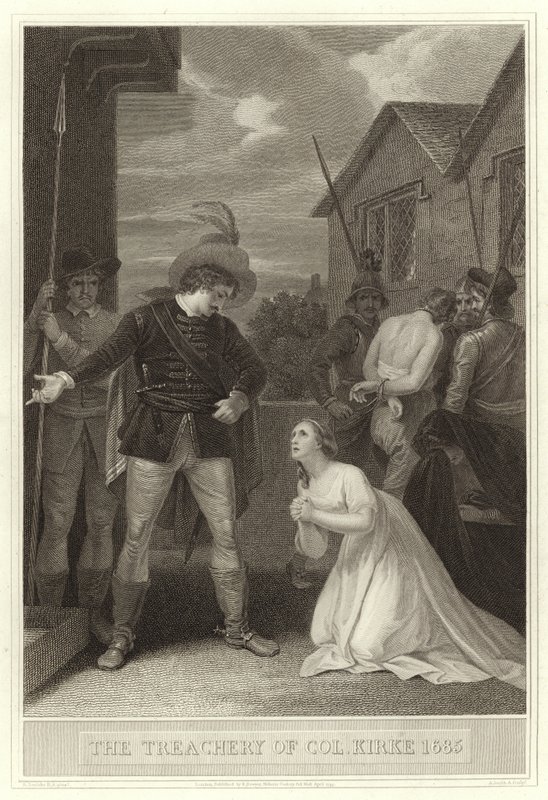 La traición del Coronel Kirke 1685 de English School