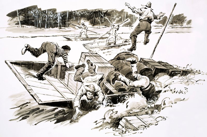 Los cazadores de tesoros: La estampida de Klondike de English School
