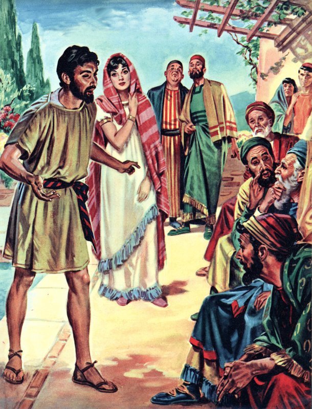 El juicio de Susanna de English School