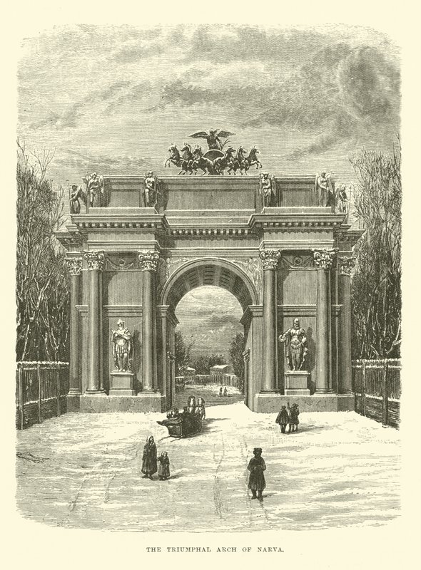 El Arco Triunfal de Narva de English School