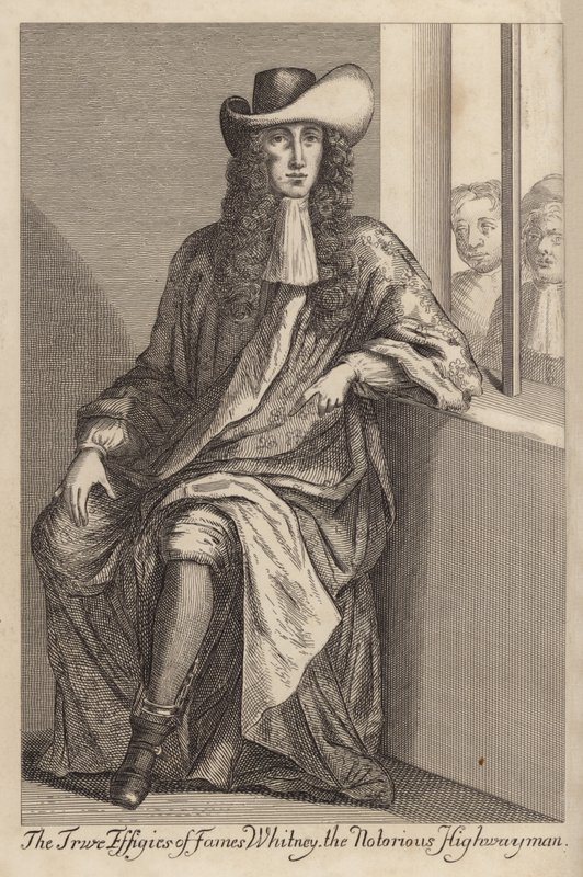 La Verdadera Efigie de James Whitney, el famoso Bandolero de English School