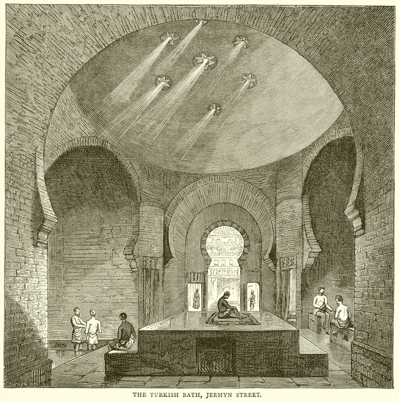 El baño turco, calle Jermyn de English School