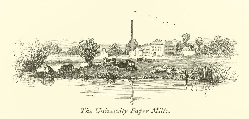 Molinos de papel de la universidad de English School
