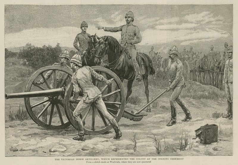 La Artillería a Caballo Victoriana de English School