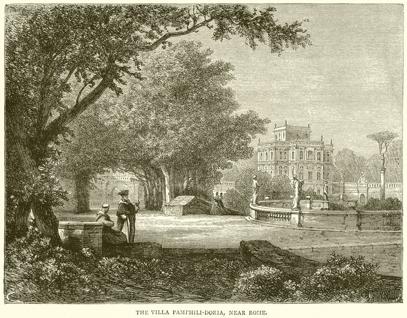 La Villa Pamphili-Doria, cerca de Roma de English School