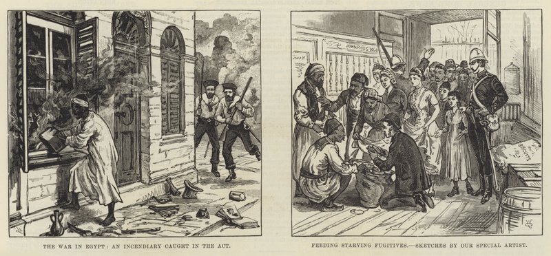 La guerra en Egipto de English School