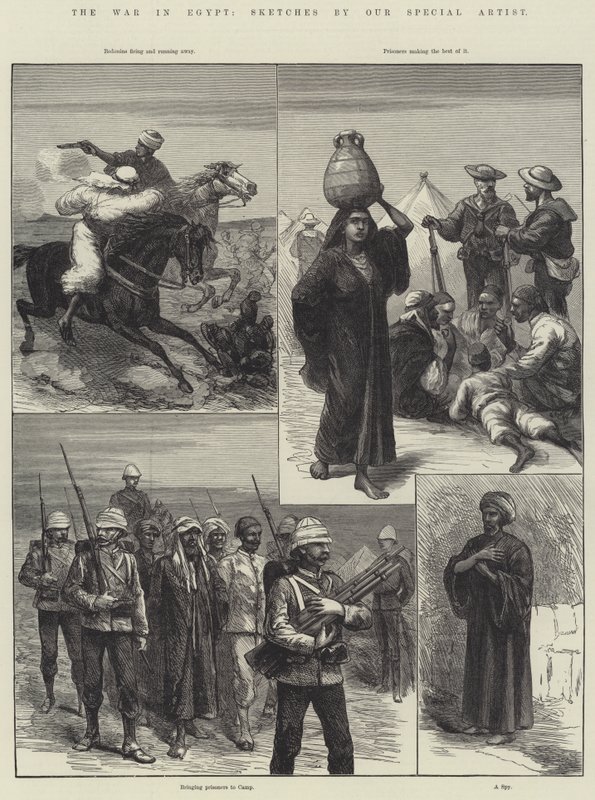 La guerra en Egipto de English School
