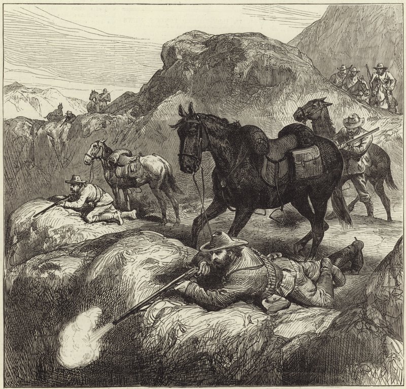 La guerra en el Transvaal de English School