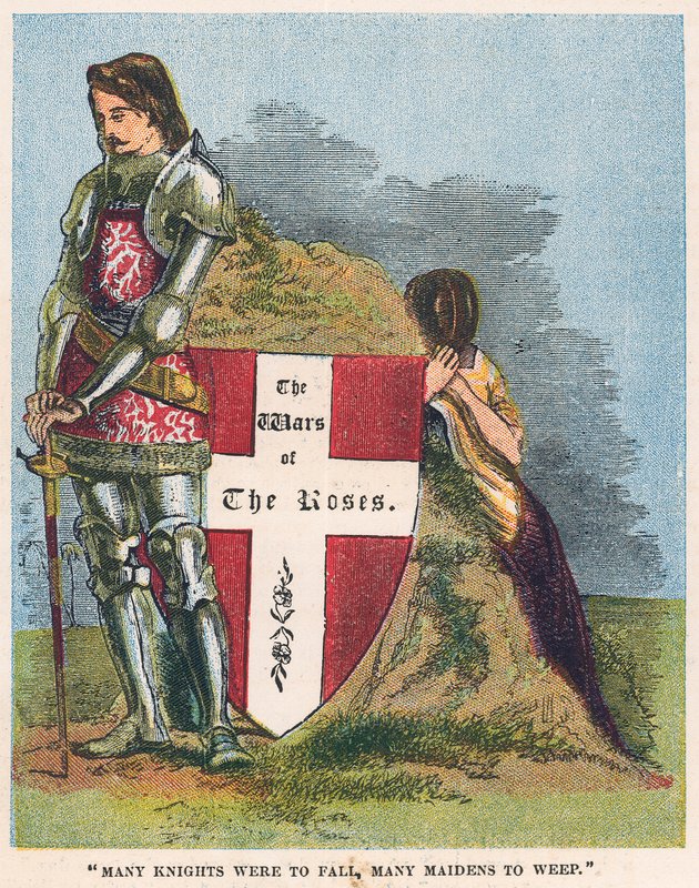 Las guerras de las rosas de English School