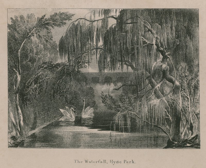 La Cascada, Hyde Park, Londres de English School