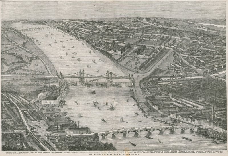 El distrito ferroviario del West End de English School