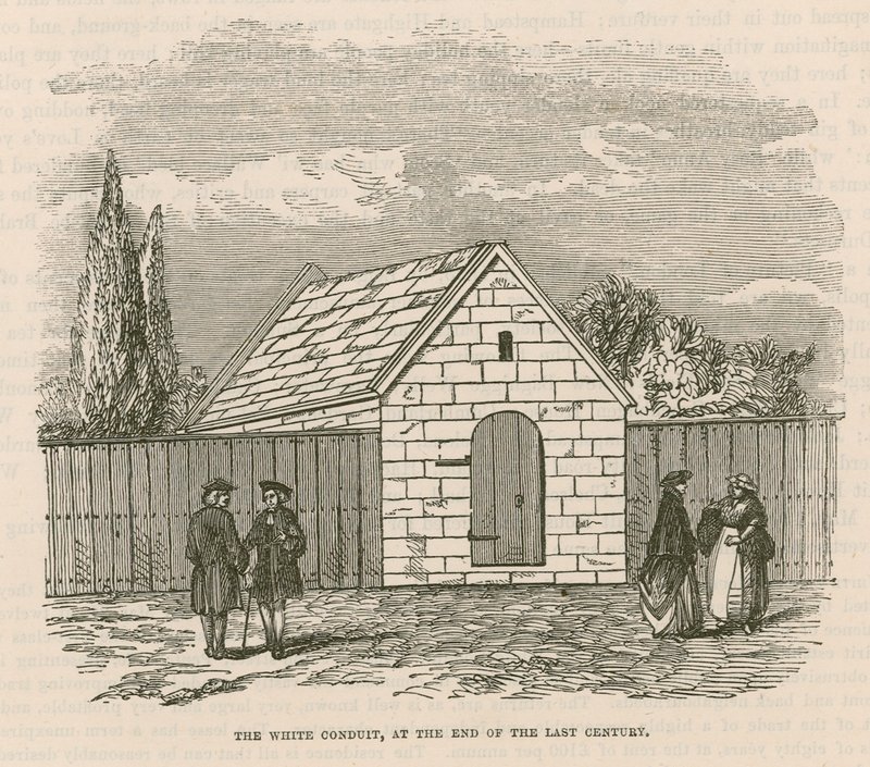 El White Conduit de White Conduit House, Islington, Londres de English School