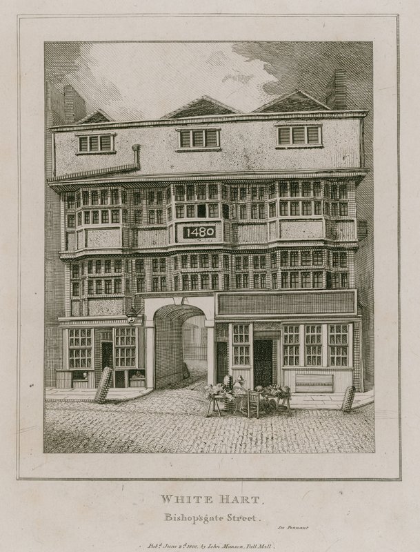 The White Hart, Bishopsgate Street de English School