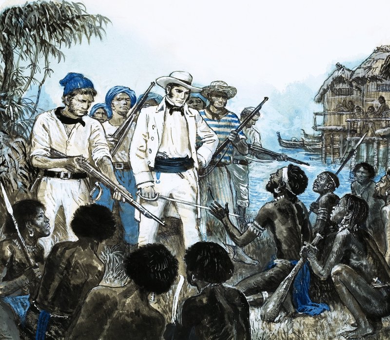 El Rajá Blanco de Sarawak de English School