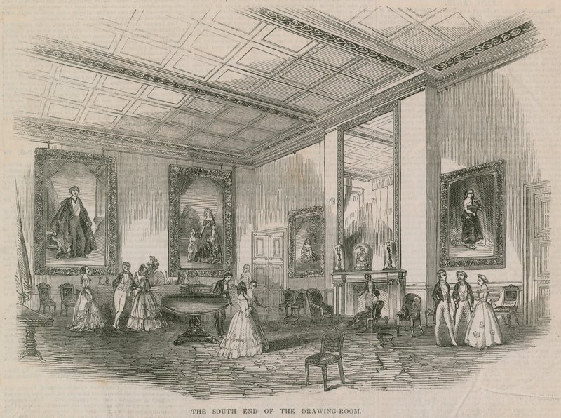 La casa de Whitehall de Sir Robert Peel de English School