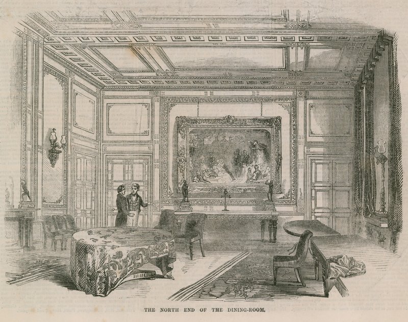 La casa de Whitehall de Sir Robert Peel de English School