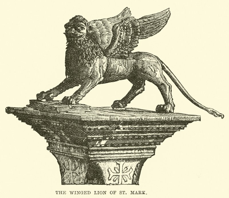 El León Alado de San Marcos de English School