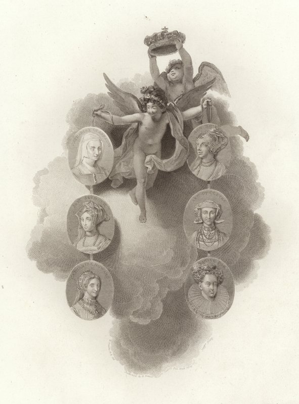 Las esposas del Rey Enrique VIII de English School