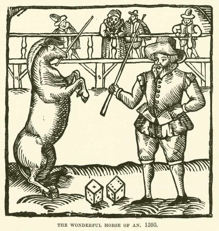El maravilloso caballo de An, 1595 de English School