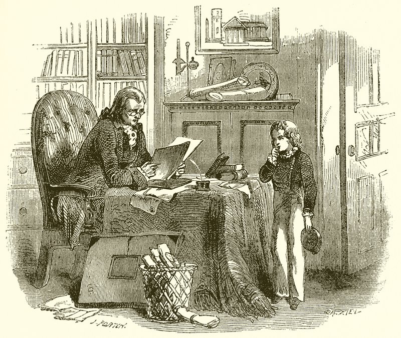 El joven David Wilkie de English School