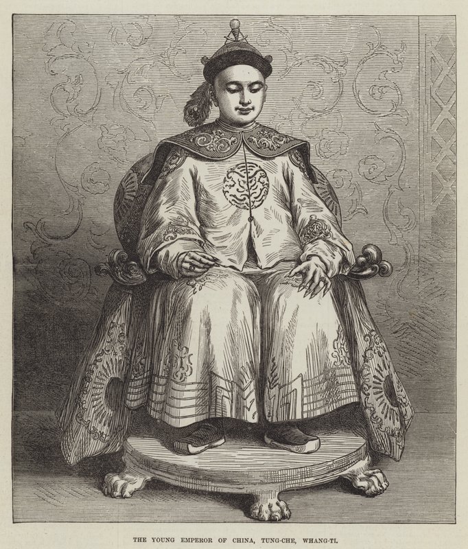 El joven emperador de China, Tung-Che, Whang-Ti de English School